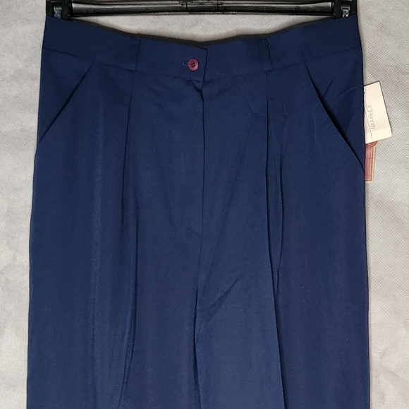Worthington Plus Size Pleated Straight Leg Dress Pants Suitable For Work - Picture 9 of 11